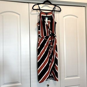 Women’s wrap midi dress
